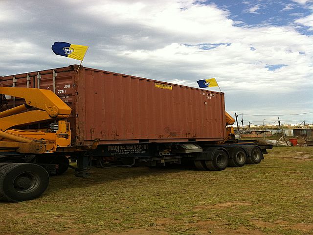 Container from Co Clare arrives in Missionvale
